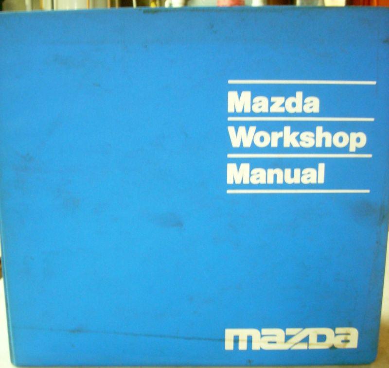 1992 92 mazda navajo workshop shop service repair manual book