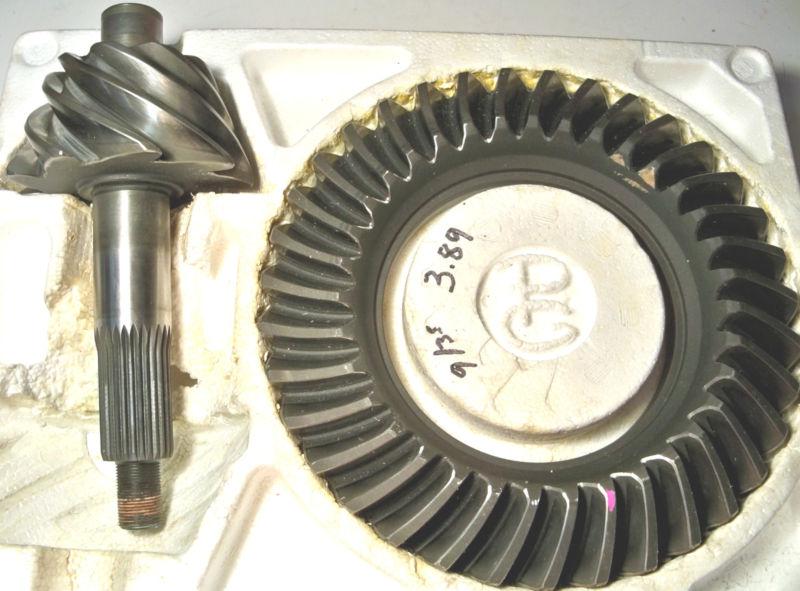 Richmond 9 inch gear 3.89 ratio ring & pinion edm option nascar arca