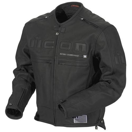 Icon motorhead jacket black/black sm 1533-30-02