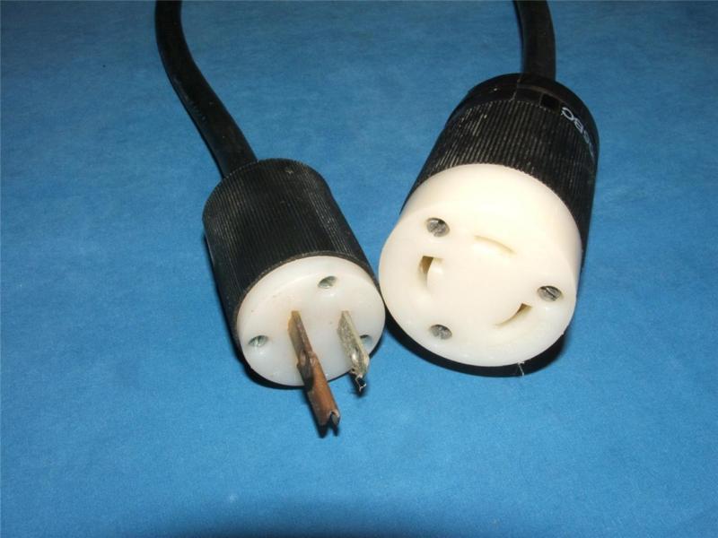 Power cord boat to regular plug -  adapter -- make offer