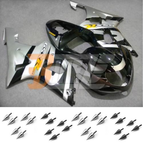 Free bolt kit! injection fairing kit for suzuki gsxr 600 750 2001 2002 2003 ak