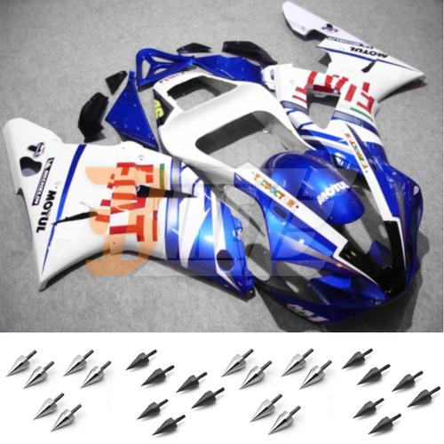 Free bolt kit! body fairing kit bodywork for yamaha yzf 1000 r1 2000 2001 aa