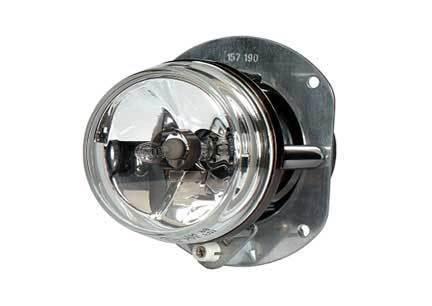 Hella 90mm single fog light - bulb type h7, 12-volt, 55-watts