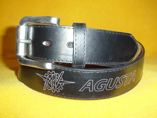 Mv agusta motorcycle leather belt black size m f4 1000rr b4 990r rivale brutale