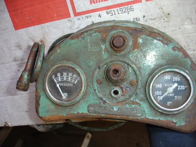 3-71, 4-71 & 6-71 detroit diesel, vintage instrument panel