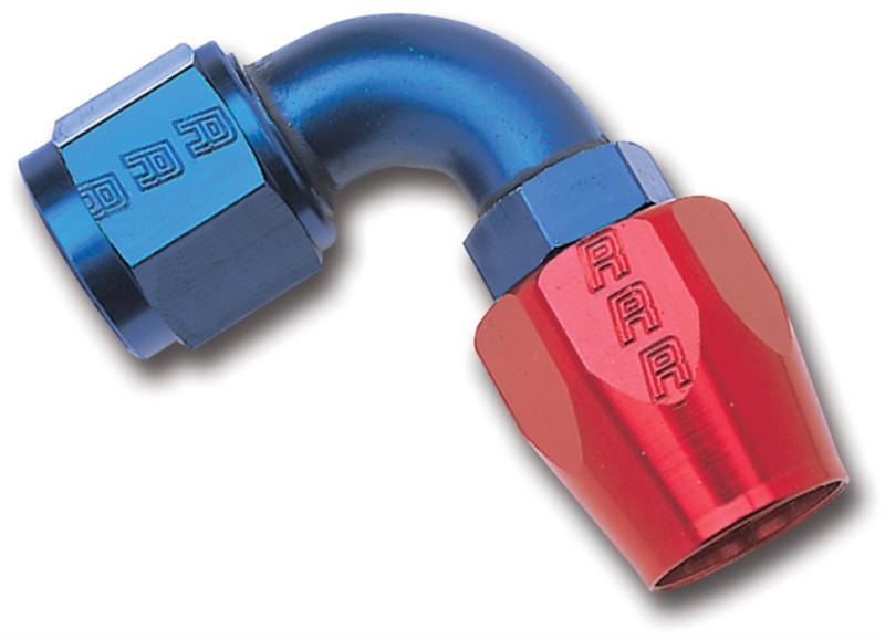 Russell 610190 full flow hose end; 90 deg. end