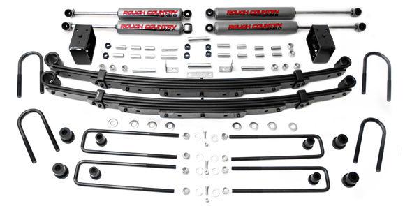 Rough country 100.20 - 4" suspension lift kit - premium n2.0 chevrolet gmc 4x4