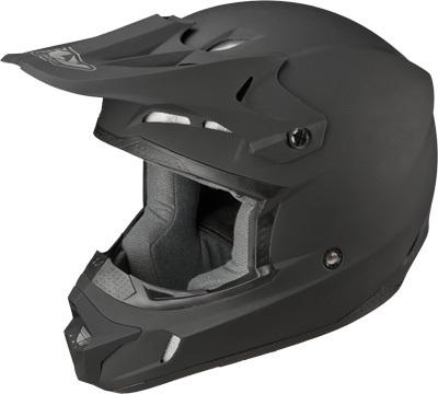 Fly kinetic racing helmet matte black xs 73-3480xs