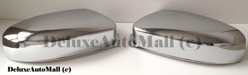 Top-half! chrome mirror covers for 2011 2012 2013 chrysler 200 300 dodge charger