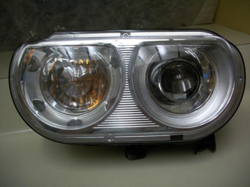 Dodge challenger 08 09 10 11 12 headlight original complete xenon hid lh oem