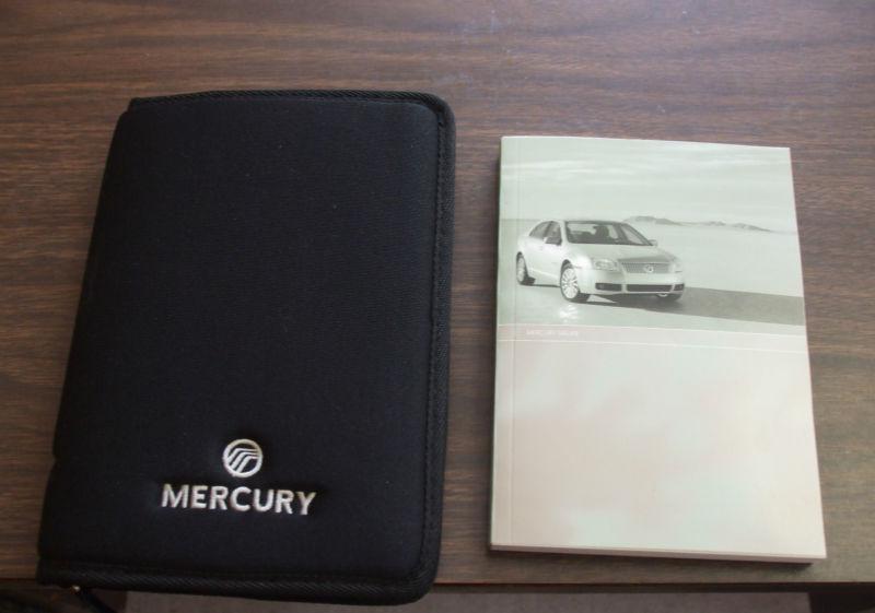 07 2007 mercury milan oem owner's manual and much more