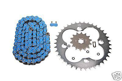 Suzuki lt-r 450 more speed blue chain/sprocket set