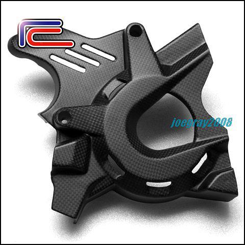 Rc matte carbon fiber front sprocket cover bmw f 700 gs f 800 gs