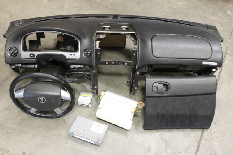 04-06 pontiac gto dash w/ air bags, steering column, bcm, & key used