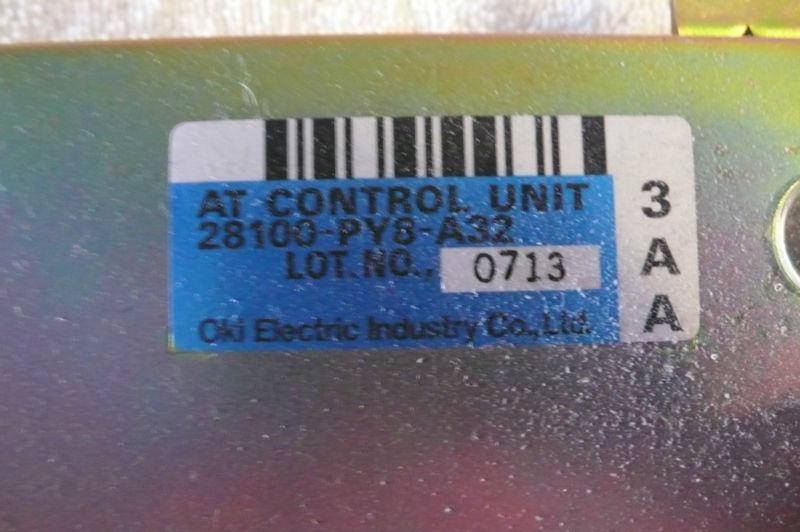 Honda prelude transmission control module ecu ecm,at 88,89,90,91 28100-py8-a32