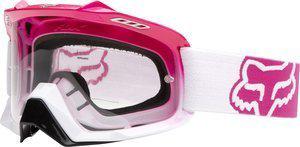 Fox racing airspc 2014 mx/offroad goggle hot pink/white fade/clear lens