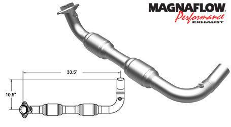 Magnaflow catalytic converter 93154 ford e-150,e-150 club wagon,e-150