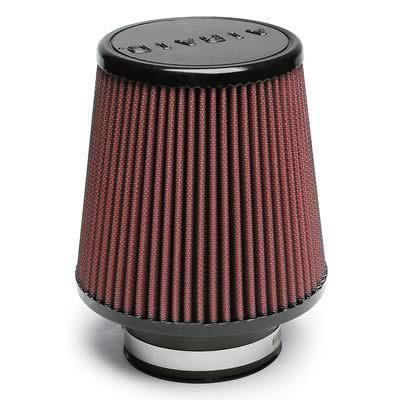 Airaid air filter conical cotton gauze red 2.5" inlet 5.375" bottom 4.625 in top