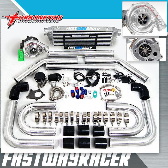 Universal t3/t4 t04e hybrid turbo kit w/ turbonetics turbo stage 1 t3 .57ar kit