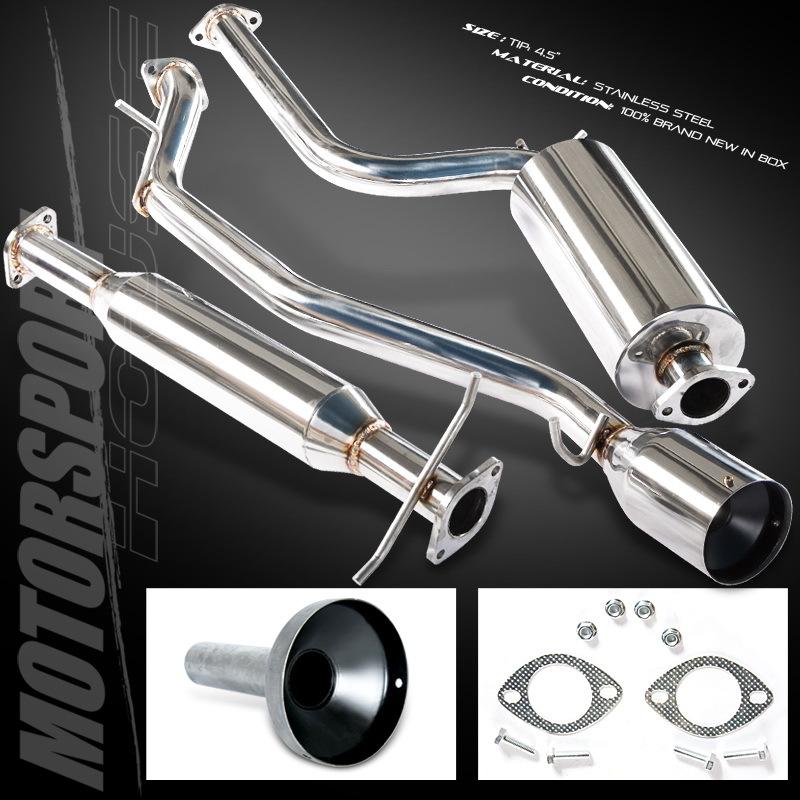 2000-2004 ford focus zx3 3dr hatchback catback exhaust muffler system zx5