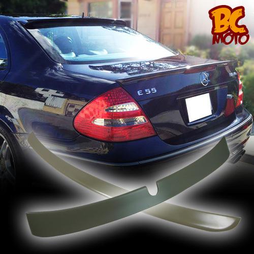 Mercedes benz w211 sedan l roof wing & a type rear trunk spoiler 08 ▼