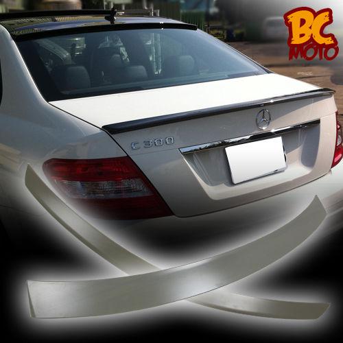 Mercedes benz w204 sedan oe roof wing & a type trunk spoiler boot ▼