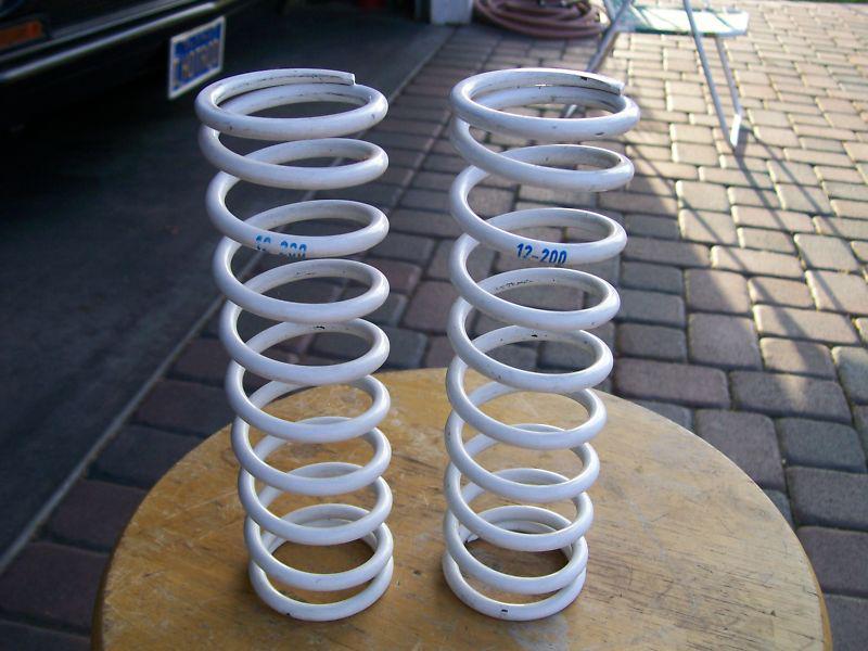 12-200 8" x 2 1/4" powdercoated coil springs / unknown name