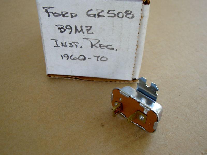 65-66 ford & mustang,/shelby instrument volt regulator, nos
