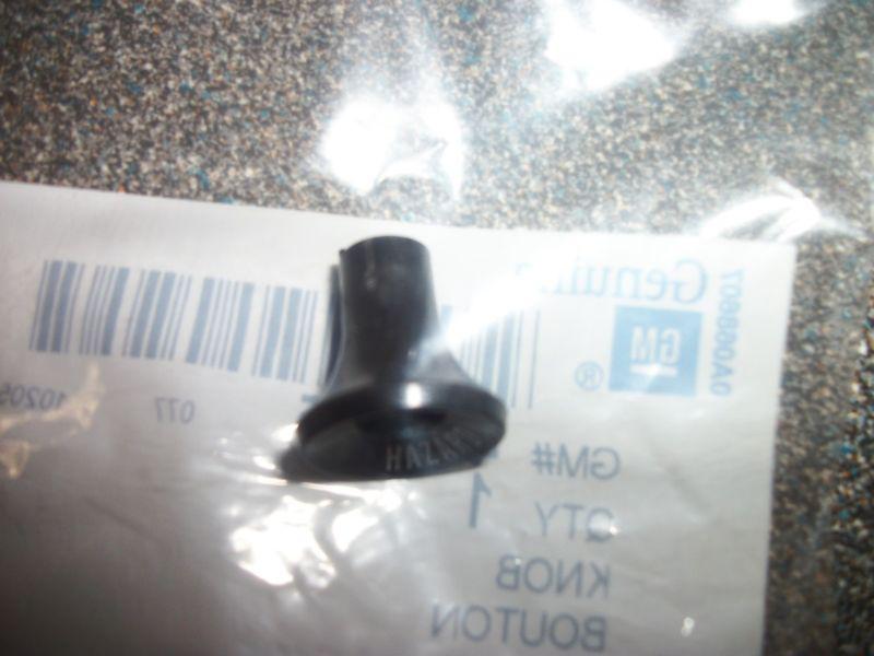 Genuine gm nos hazard flasher switch knob 