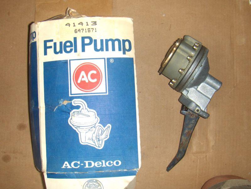 Marine fuel pump pleasurecraft chevrolet marine 454 ac delco 41413