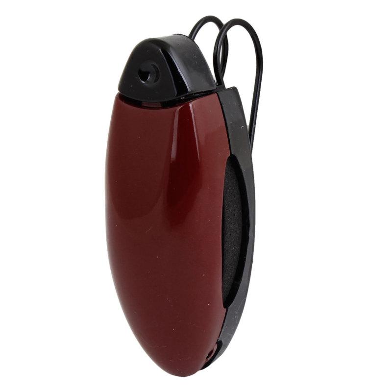 Pen card sunglasses holder clip black burgundy for automotive car