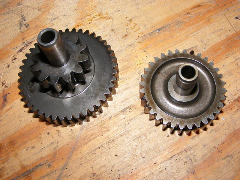 90 suzuki vx800 starter clutch and idler gears