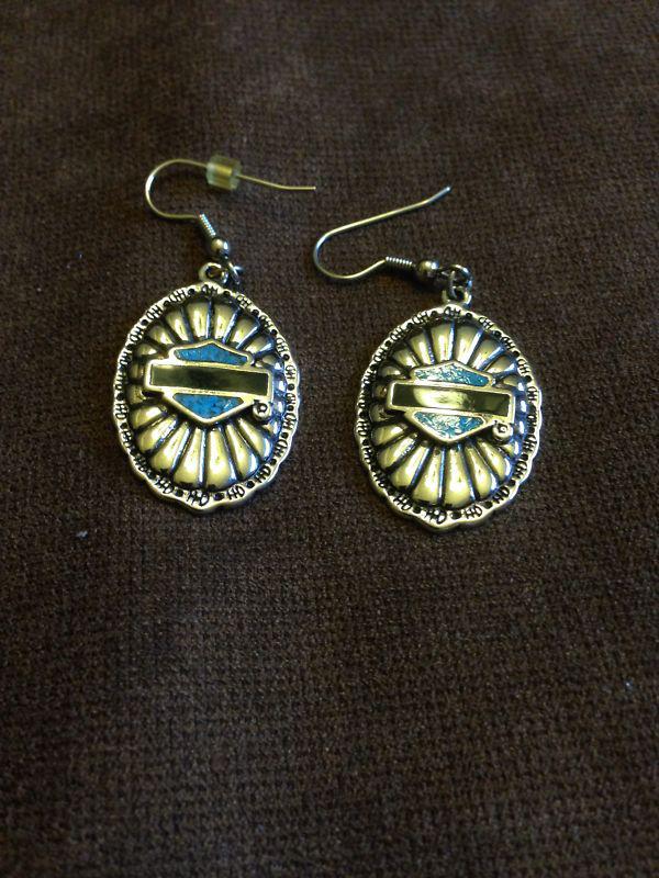 Harley davidson earrings