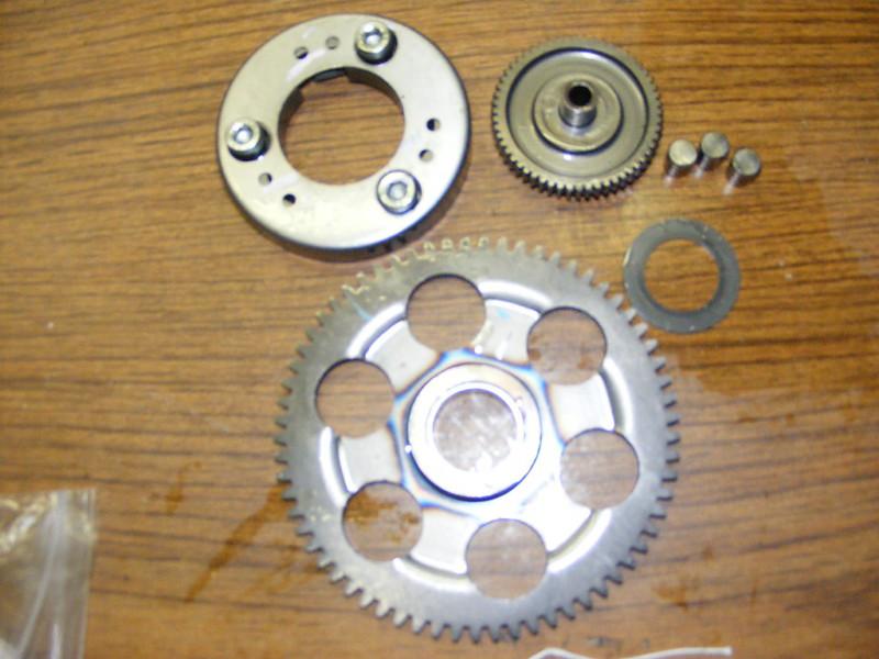 2011 kawasaki ex250j ninja starter clutch and idler gears