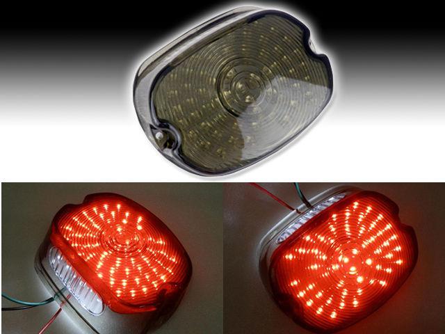 Smoke led tail brake light  for harley road king tour glide electra ultra tour