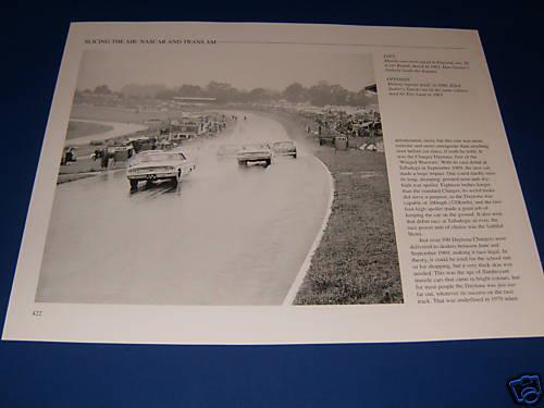 ★★1963 1/2 ford galaxie "leading the jags" photo/poster racing 427★★