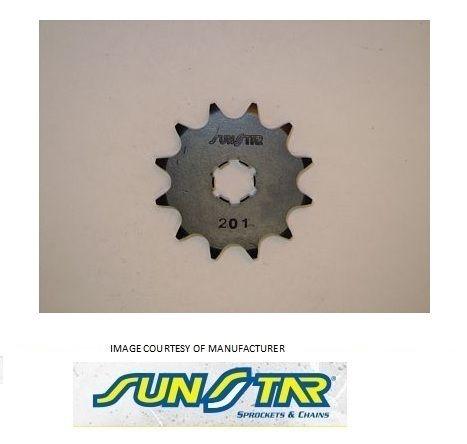 Sunstar 12t counter shaft steel sprocket fits suzuki dr-z 70, rm 80 77-81, jr 80