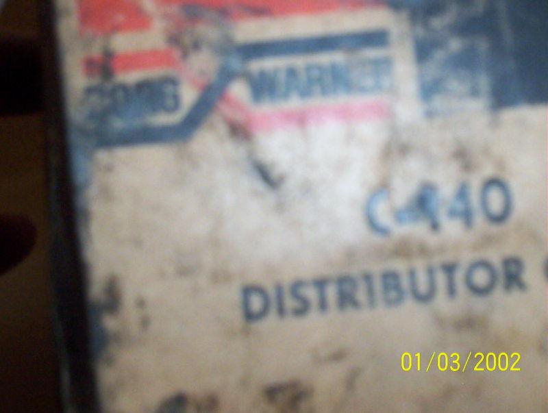  new borg warner 6 cyl distrubter cap c-140 ,al-130