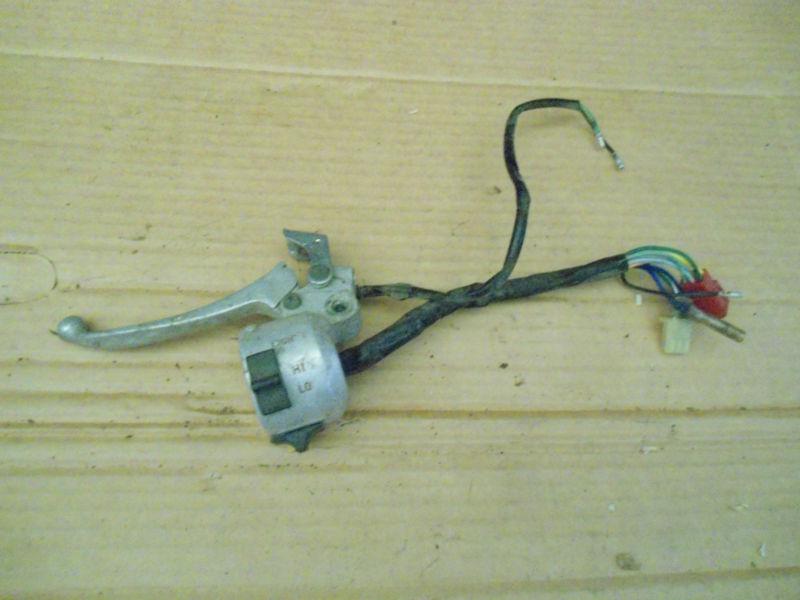 1986 honda spree nq50 nq 50 brake lever light turn signal horn left switch perch