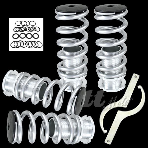 Sale 88-00 honda civic silver coilover spring ex lx si eg ek