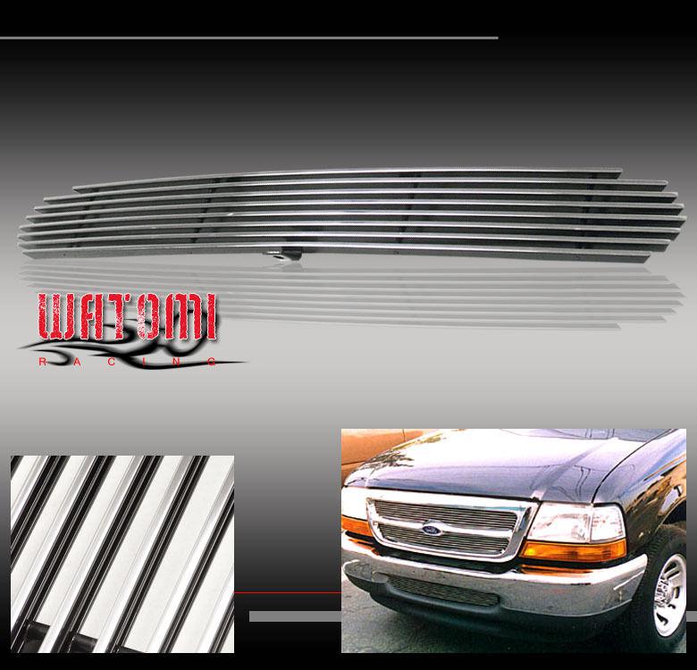 98 99 00 ford ranger pickup bumper billet grille insert