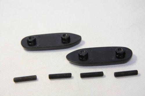 Mirror block off base plates for suzuki gsxr 600 750 1000 gsx-r 2006-2008 black