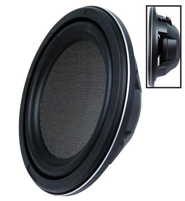 Kenwood kfc-xw1200f 12" 1400w excelon shallow single 4 ohm car subwoofer