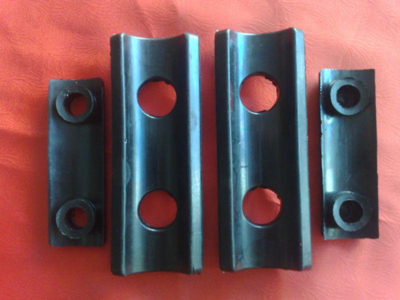 Bmw headlight bracket rubber set 4 piece r26 r27 r50 r60 r69s new