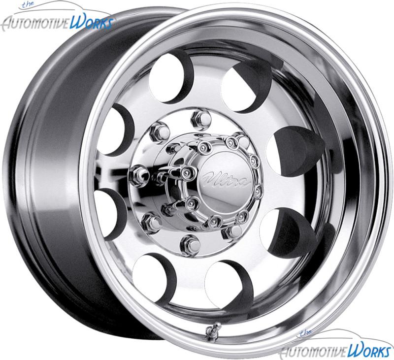 1 - 16x10 ultra type 164 8x165.1 8x6.5 -32mm polished wheel rim inch 16"