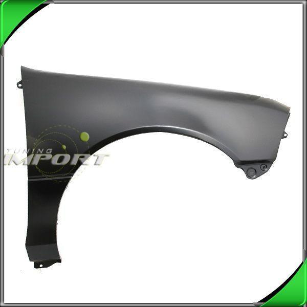 1989-1994 chevy metro wo conv passenger right front fender primered black steel