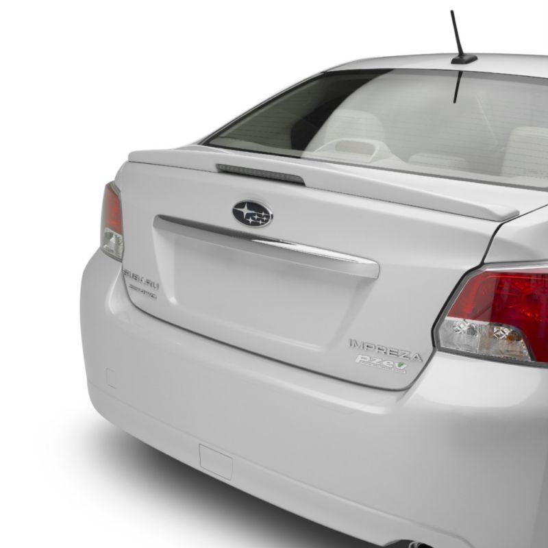 New oem subaru impreza chrome trunk trim accent 2012 + sedan