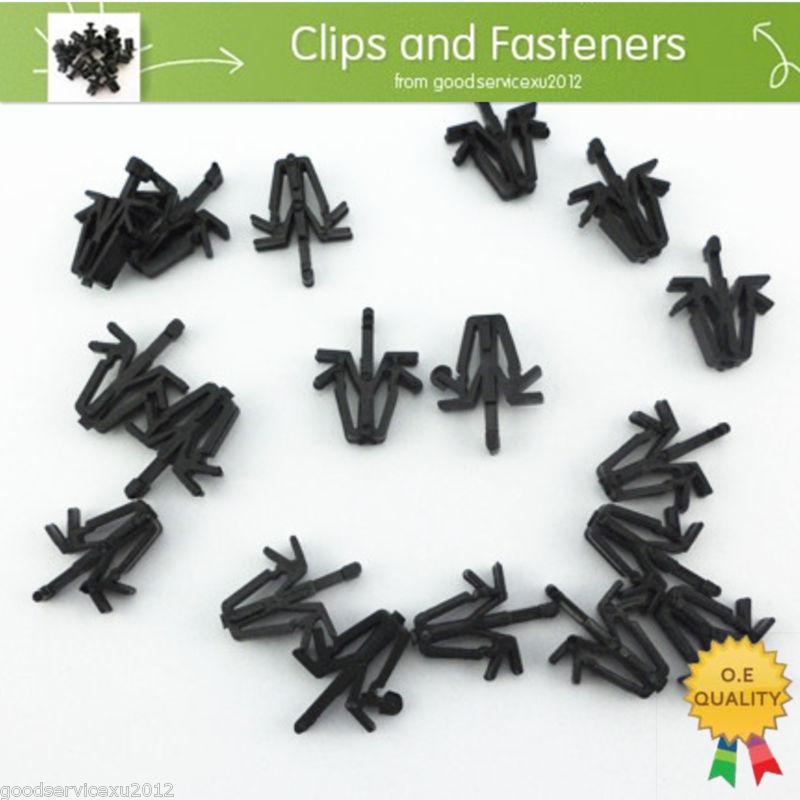 10 x toyota cressida radiator grille rivet retainer clips fasteners 90467-17004