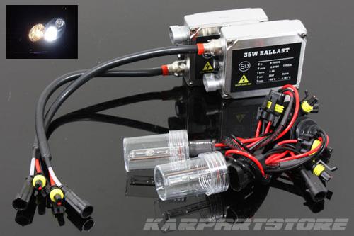 9006 fog lights 6000k jdm whitest white digital ac ballasts hid conversion kit