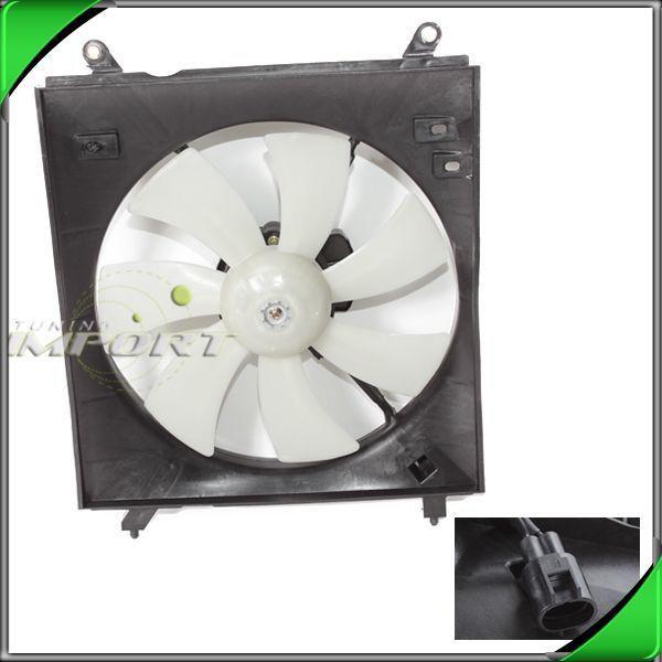 New 00 01 toyota camry condenser condensor fan electrical motor plastic shroud